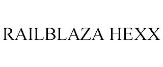 RAILBLAZA HEXX trademark