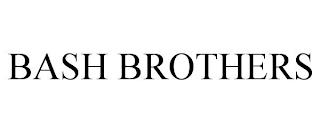 BASH BROTHERS trademark