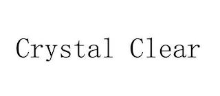 CRYSTAL CLEAR trademark