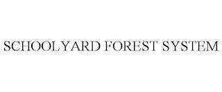 SCHOOLYARD FOREST SYSTEM trademark