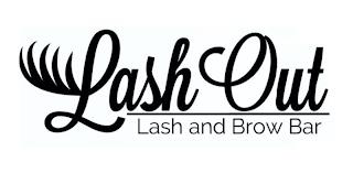 LASH OUT LASH AND BROW BAR trademark