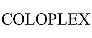 COLOPLEX trademark