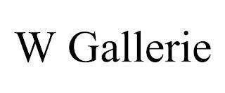 W GALLERIE trademark