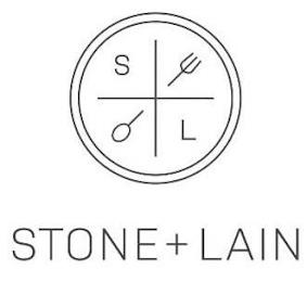 S L STONE + LAIN trademark