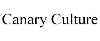 CANARY CULTURE trademark