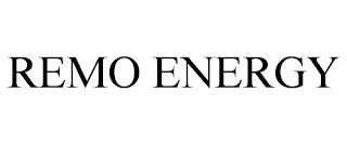 REMO ENERGY trademark