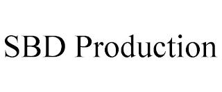 SBD PRODUCTION trademark