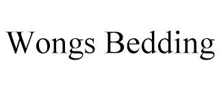 WONGS BEDDING trademark