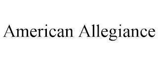 AMERICAN ALLEGIANCE trademark