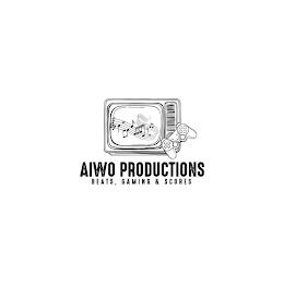 AIWO PRODUCTIONS BEATS, GAMING & SCORES trademark