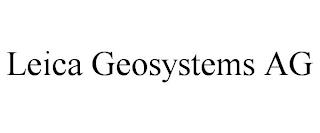 LEICA GEOSYSTEMS AG trademark