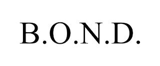 B.O.N.D. trademark