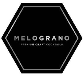 MELOGRANO PREMIUM CRAFT COCKTAILS trademark