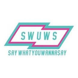 SWUWS SAY WHAT YOU WANNASAY trademark