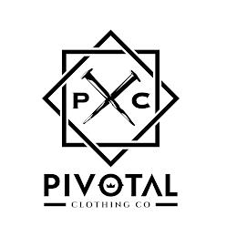 P C PIVOTAL CLOTHING CO trademark