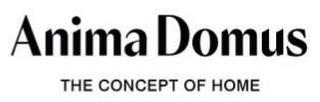 ANIMA DOMUS THE CONCEPT OF HOME trademark