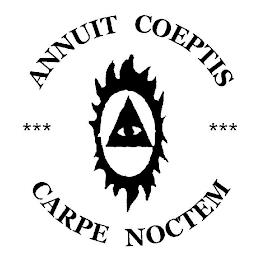 ANNUIT COEPTIS CARPE NOCTEM trademark