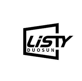 LISTY DUOSUN trademark