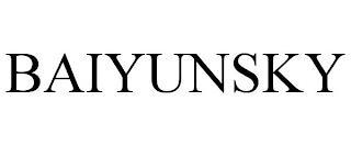 BAIYUNSKY trademark