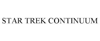 STAR TREK CONTINUUM trademark