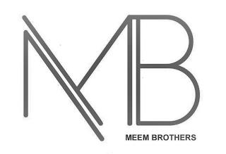 MB MEEM BROTHERS trademark