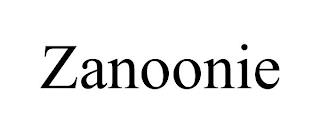 ZANOONIE trademark