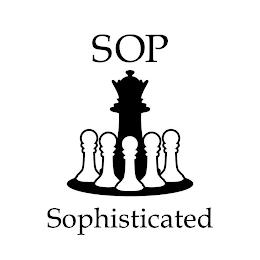 SOP SOPHISTICATED trademark