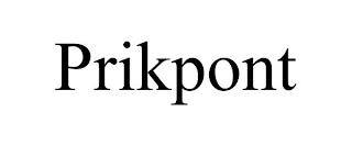 PRIKPONT trademark