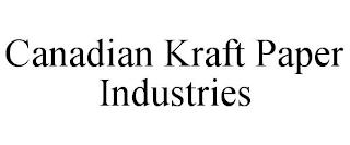 CANADIAN KRAFT PAPER INDUSTRIES trademark