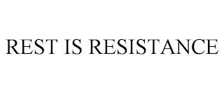 REST IS RESISTANCE trademark