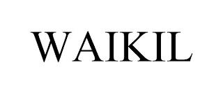 WAIKIL trademark