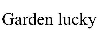 GARDEN LUCKY trademark