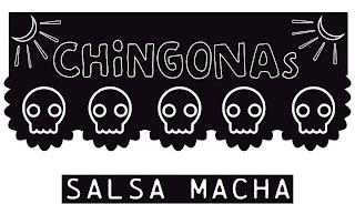 CHINGONAS SALSA MACHA trademark