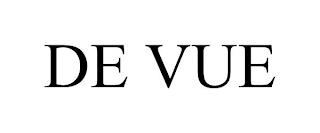 DE VUE trademark