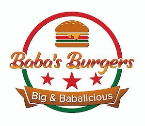 BABA'S BURGERS BIG & BABALICIOUS trademark