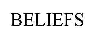 BELIEFS trademark