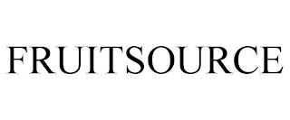 FRUITSOURCE trademark