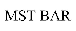 MST BAR trademark