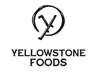 YF YELLOWSTONE FOODS trademark