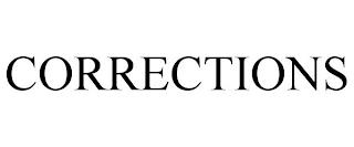 CORRECTIONS trademark