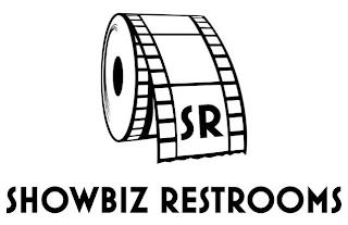 SR SHOWBIZ RESTROOMS trademark