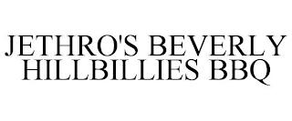 JETHRO'S BEVERLY HILLBILLIES BBQ trademark