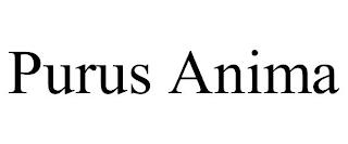 PURUS ANIMA trademark