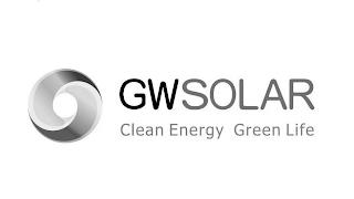 GWSOLAR CLEAN ENERGY GREEN LIFE trademark