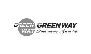 GREEN WAY GREENWAY CLEAN ENERGY · GREEN LIFE trademark