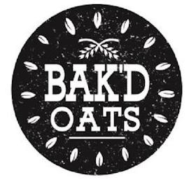 BAK'D OATS trademark