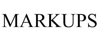 MARKUPS trademark