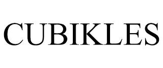 CUBIKLES trademark