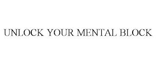 UNLOCK YOUR MENTAL BLOCK trademark