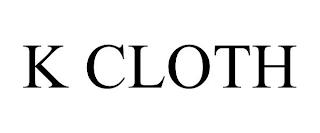 K CLOTH trademark